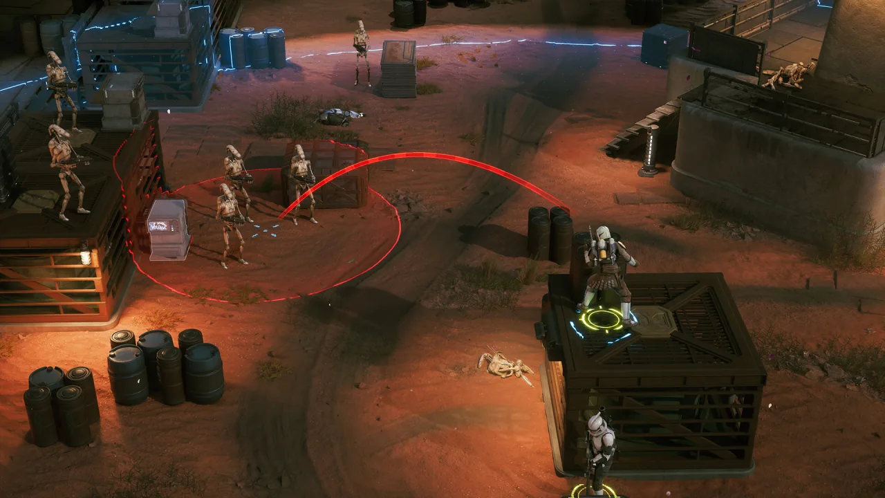 Cena do jogo Star Wars Zero Company