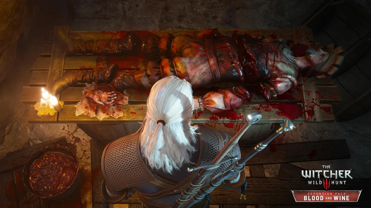 Cena do jogo The Witcher 3: Wild Hunt