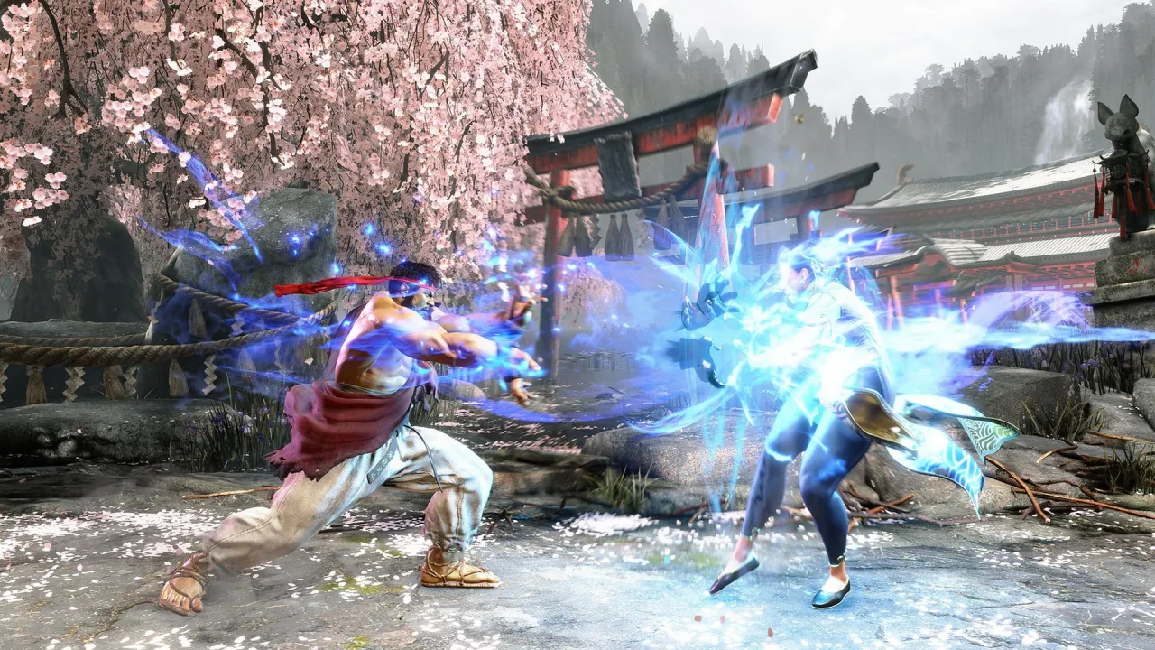 Cena do jogo Street Fighter 6