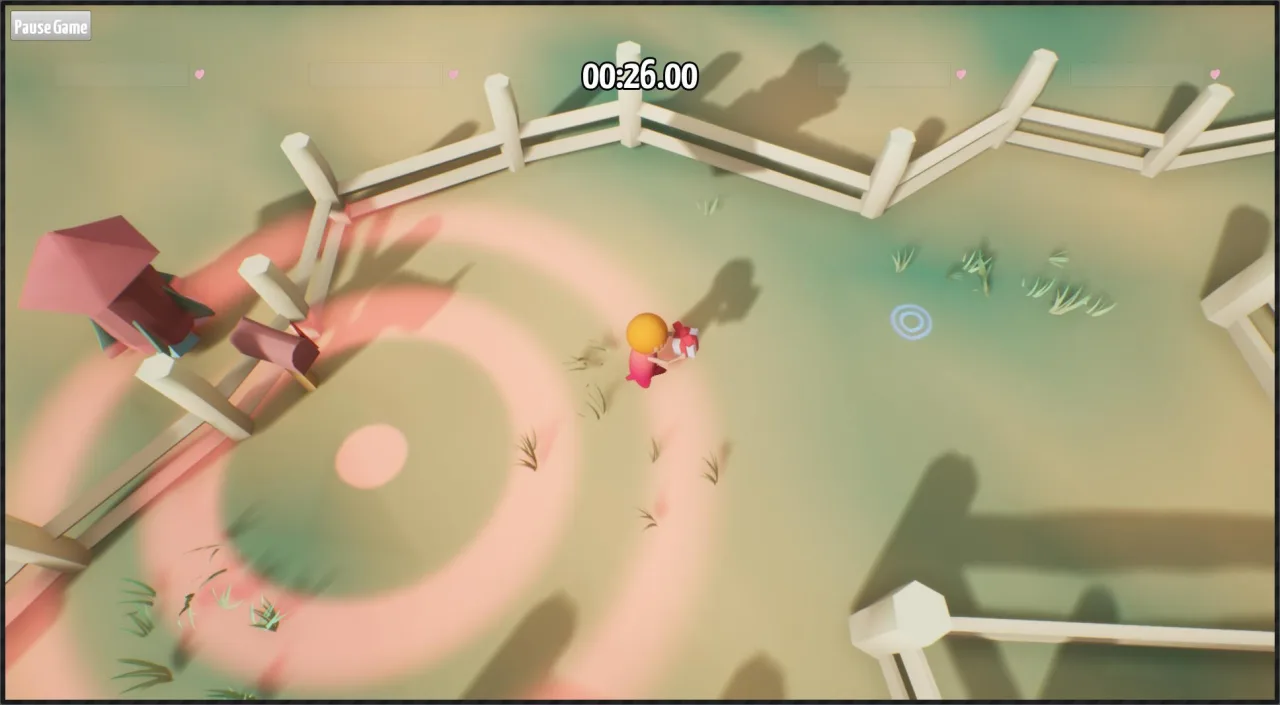Cena do jogo flowergarden