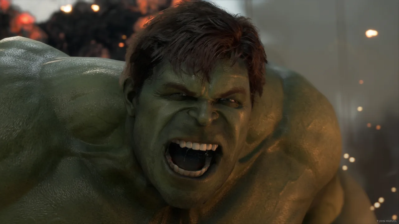 Cena do jogo Marvel