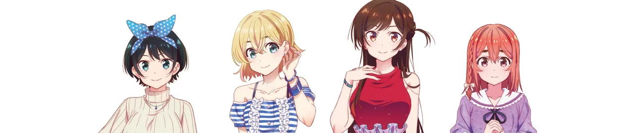 Cena do anime Rent-a-Girlfriend