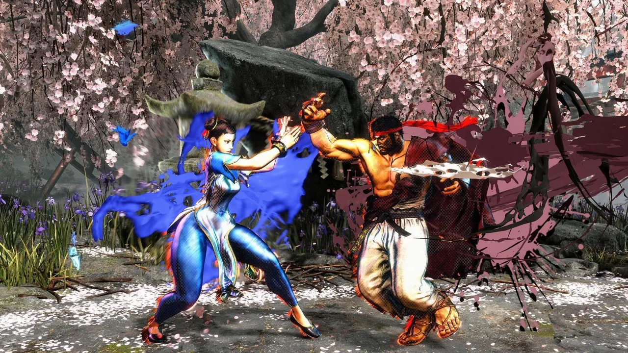 Cena do jogo Street Fighter 6