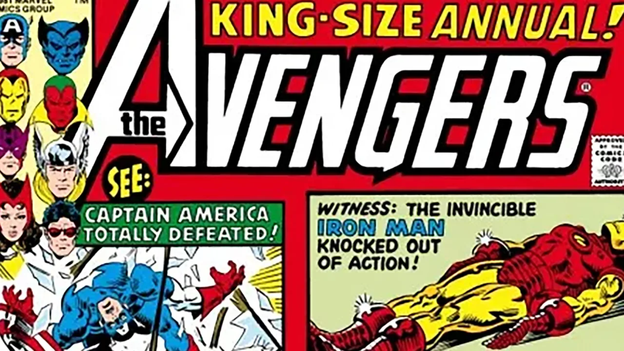 Capa de Avengers Annual #10 mostrando Rogue em pose ameaçadora ao lado dos Vingadores