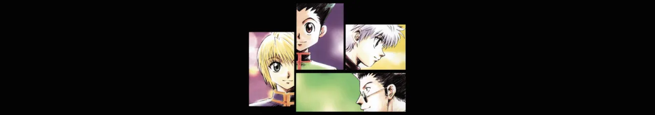Cena do anime Hunter X Hunter