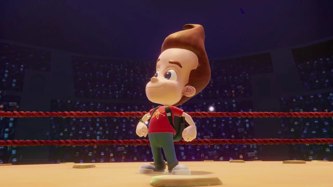 Cena do jogo Nickelodeon All-Star Brawl 2