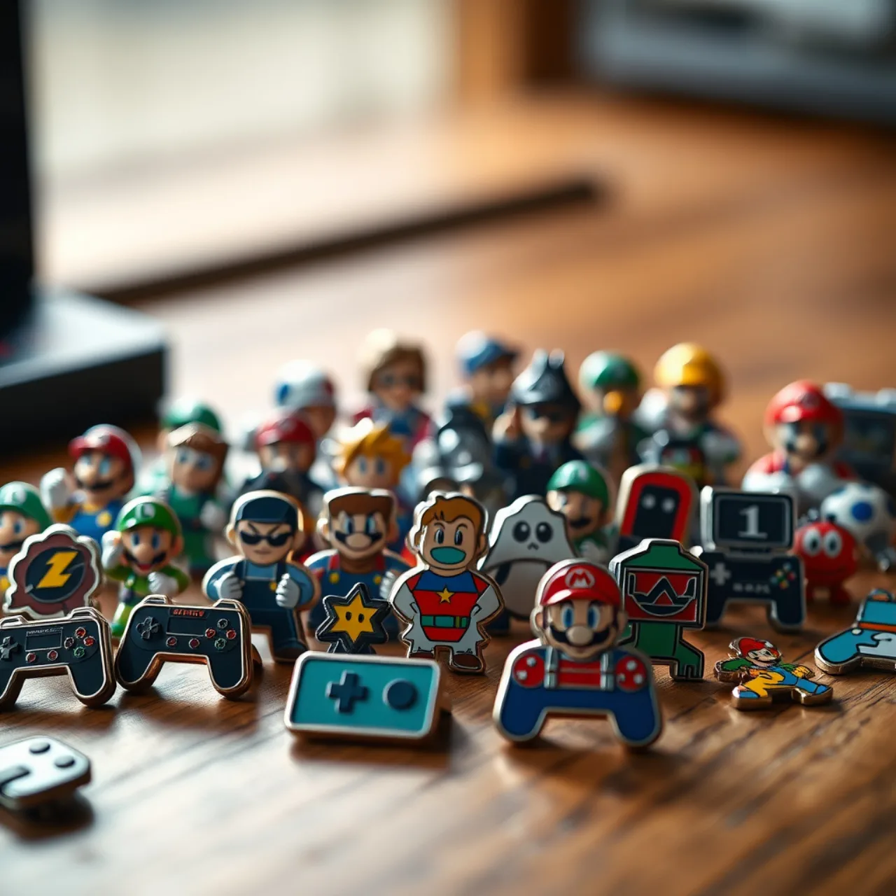 Imagem ilustrativa: Nintendo lança pin set comemorativo dos 40 anos de Super Mario