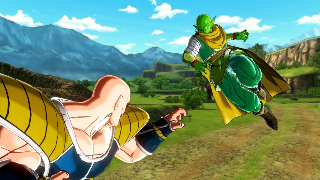 Cena do jogo Dragon Ball