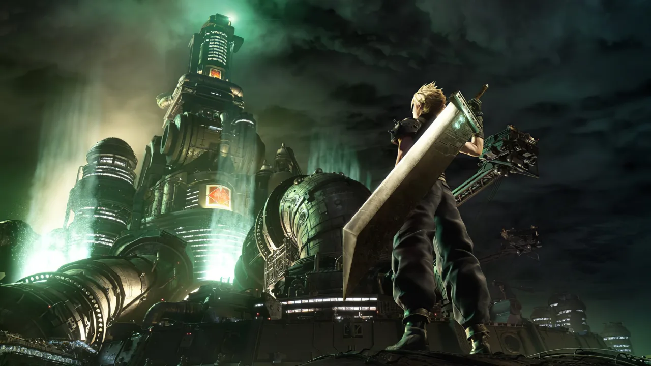 Cena do jogo Final Fantasy 7 Remake Part 3
