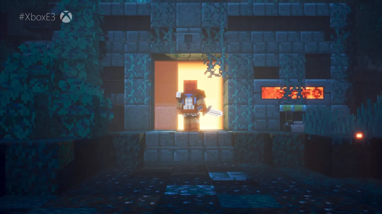 Cena do jogo Minecraft