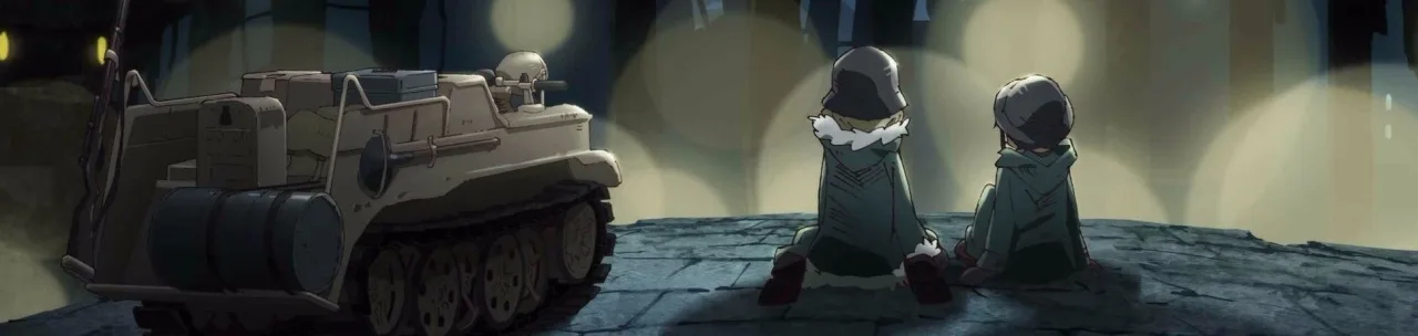 Cena do anime Girls' Last Tour