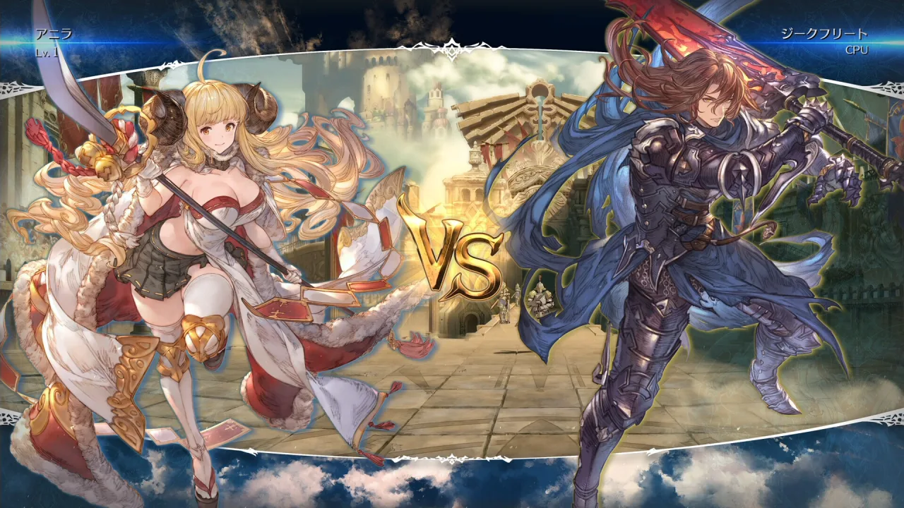 Cena do jogo Granblue Fantasy Versus: Rising