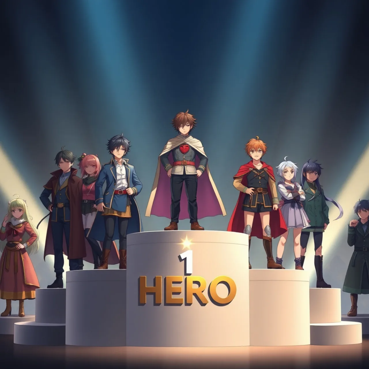 Imagem ilustrativa: My Hero Academia: quem ocupa o topo da classificação de heróis após o novo special?