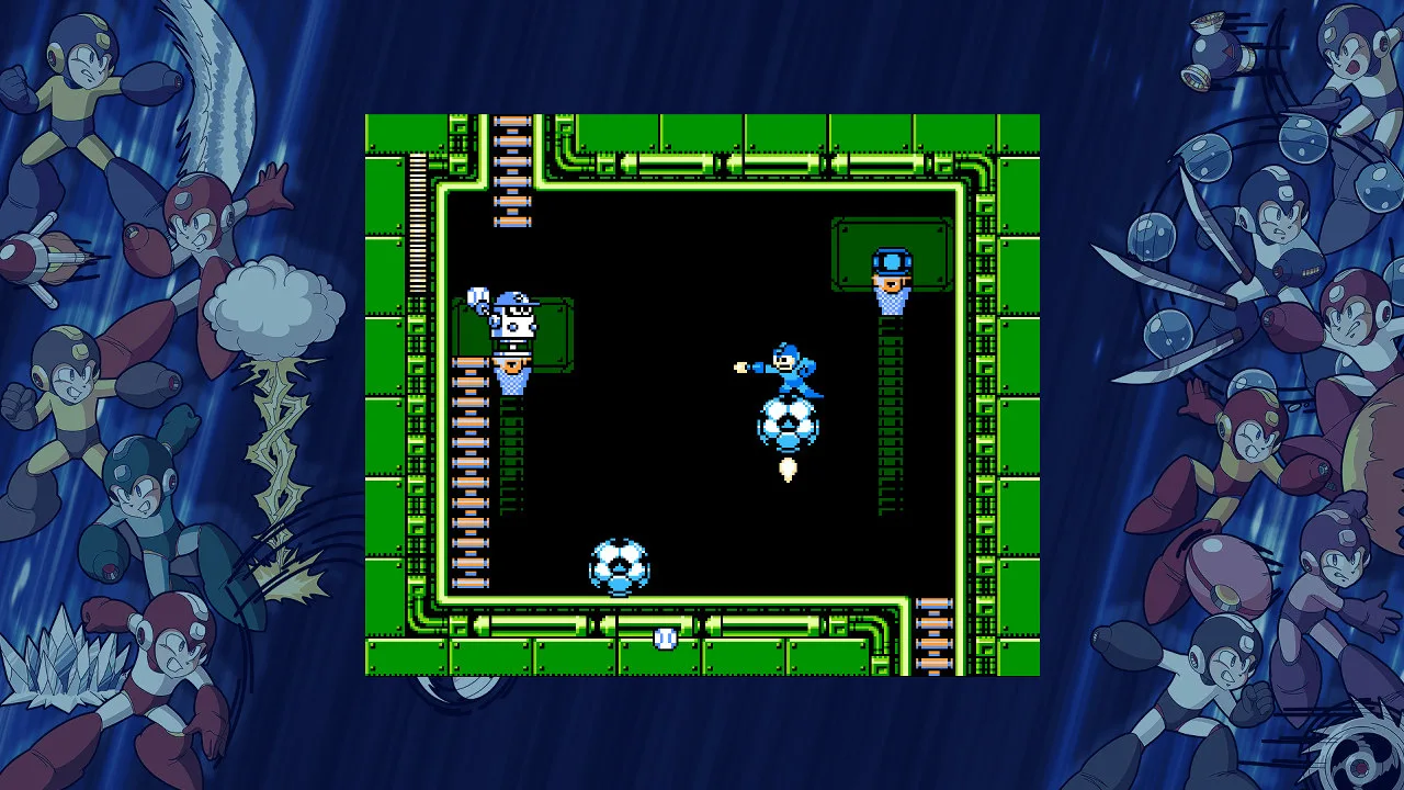 Cena do jogo Mega Man Legacy Collection 2