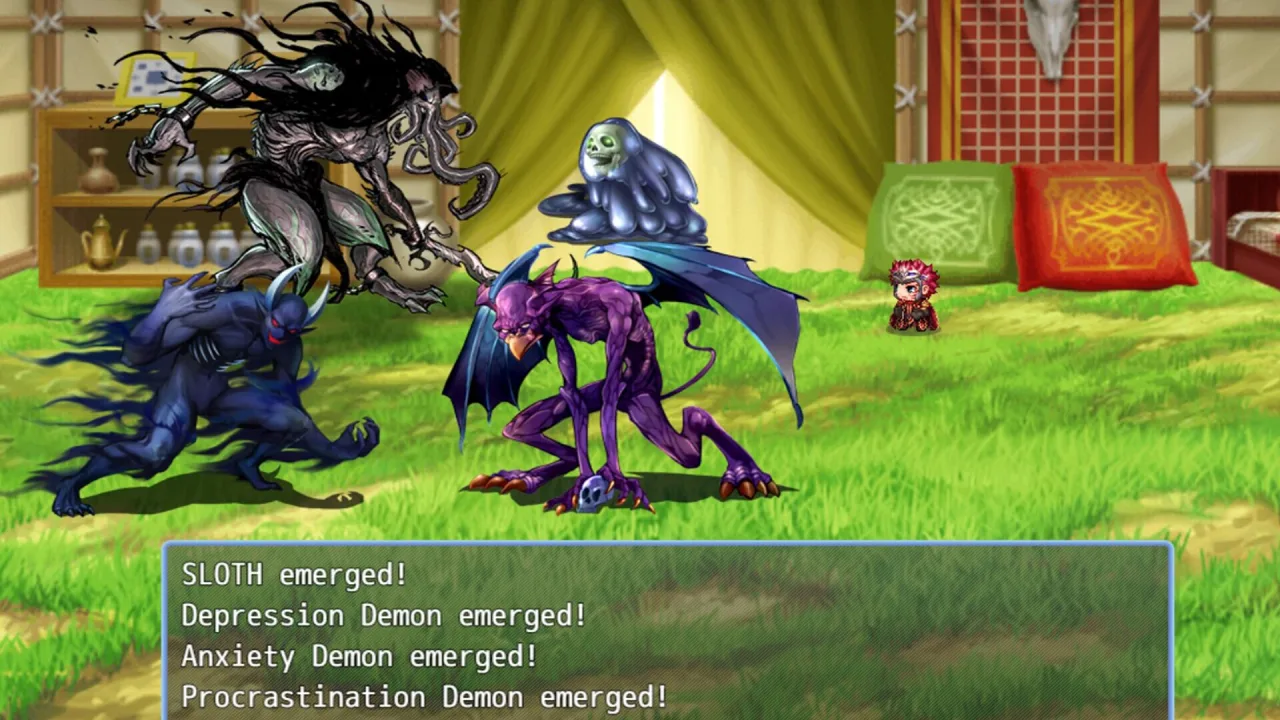 Cena do jogo Divine Comedy