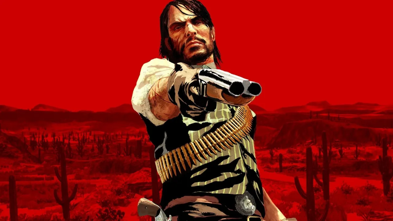 Cena do jogo Red Dead Redemption
