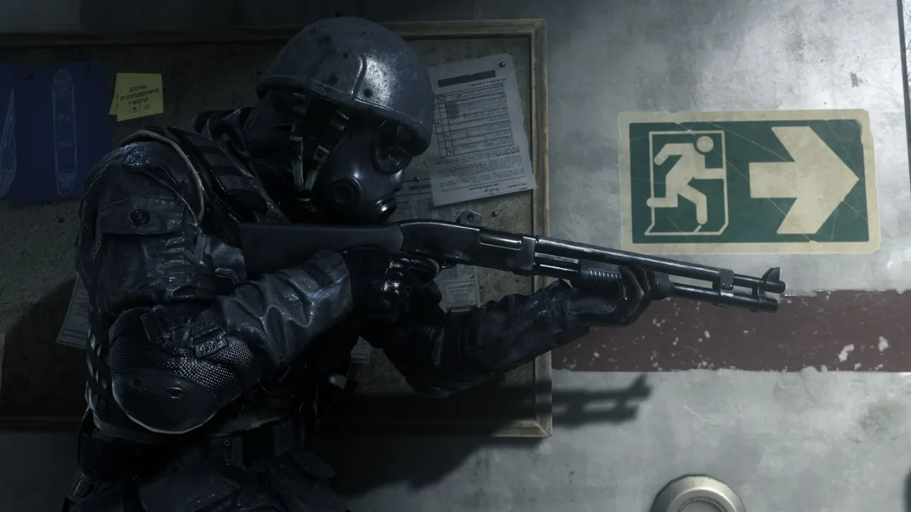 Cena do jogo Call of Duty: Modern Warfare 4
