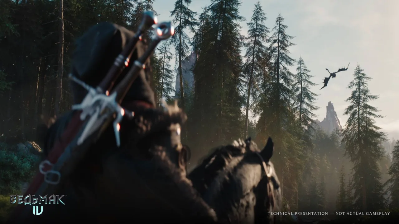 Cena do jogo The Witcher 4