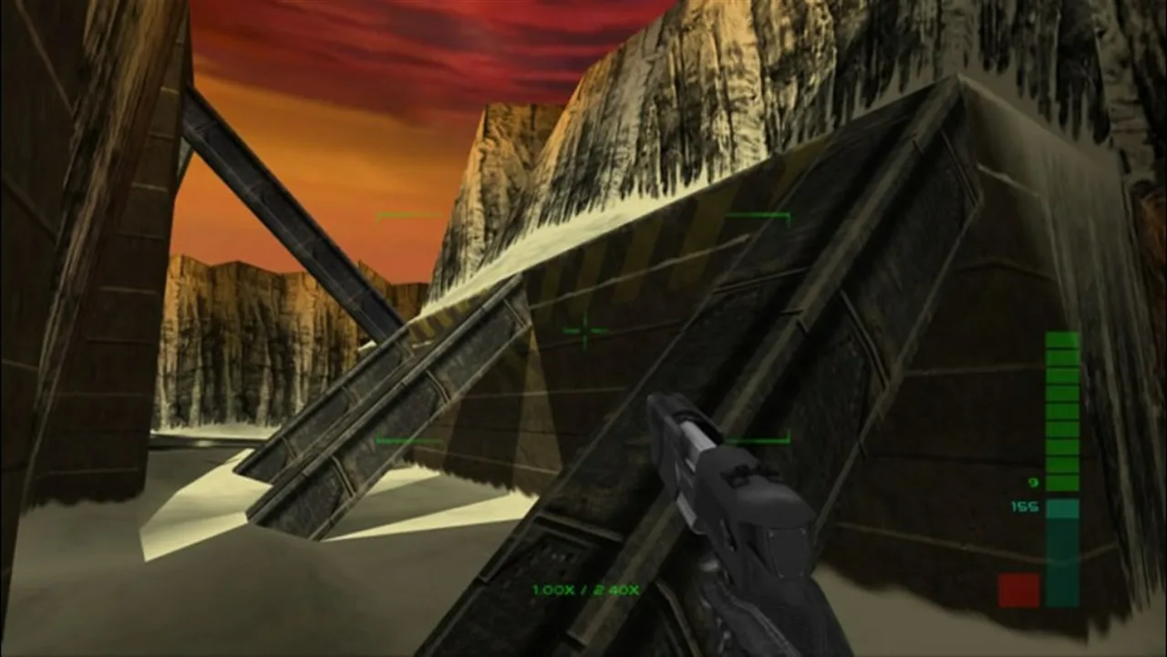 Cena do jogo Perfect Dark