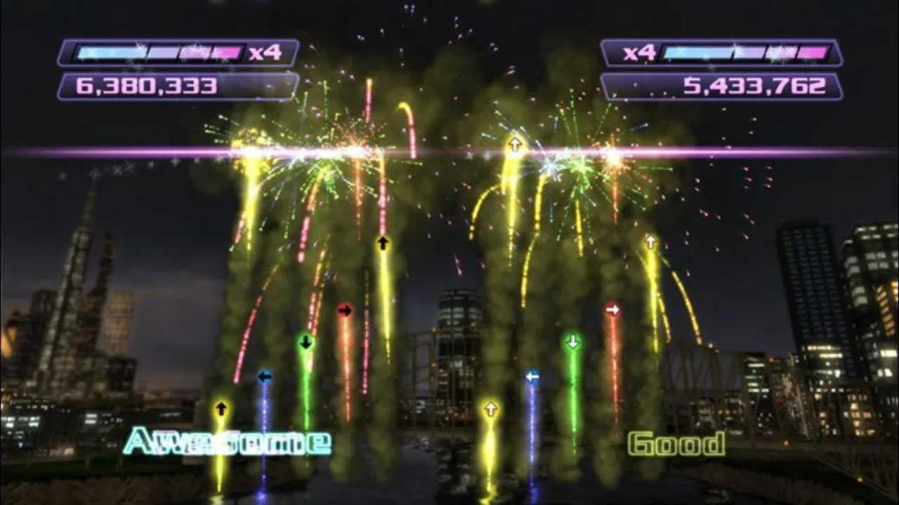Cena do jogo Boom Boom Rocket