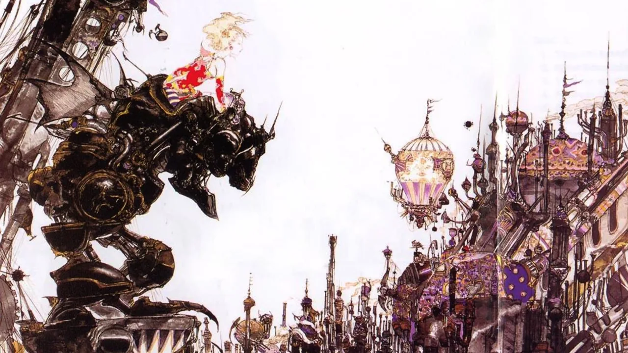Cena do jogo Final Fantasy Resonance