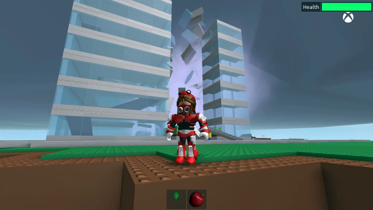Cena do jogo Roblox