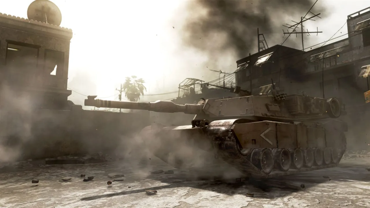 Cena do jogo Call of Duty: Modern Warfare 4
