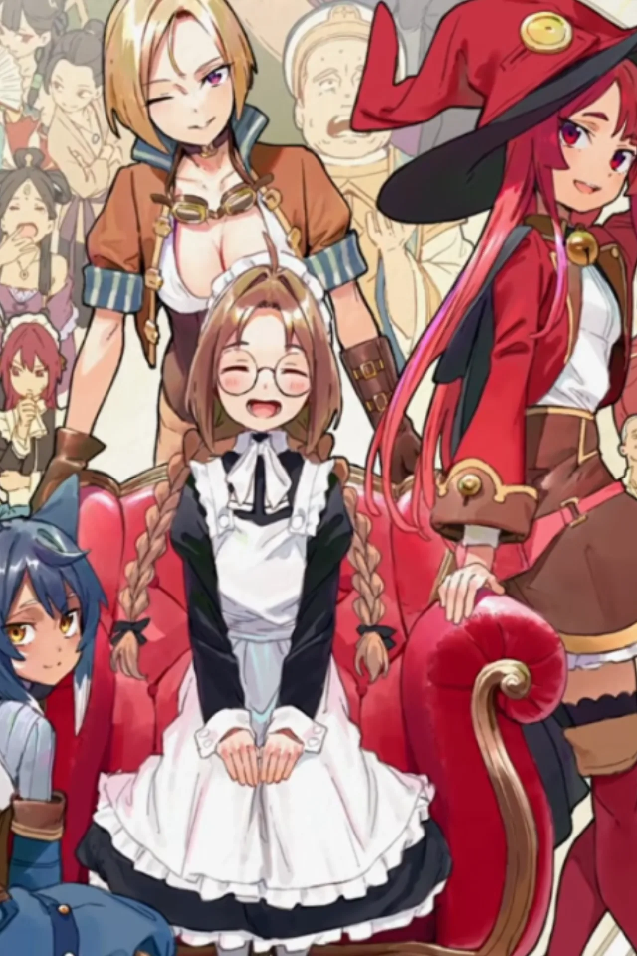 Cena do anime Looks like a Job for a Maid! The Tales of a Dismissed Supermaid