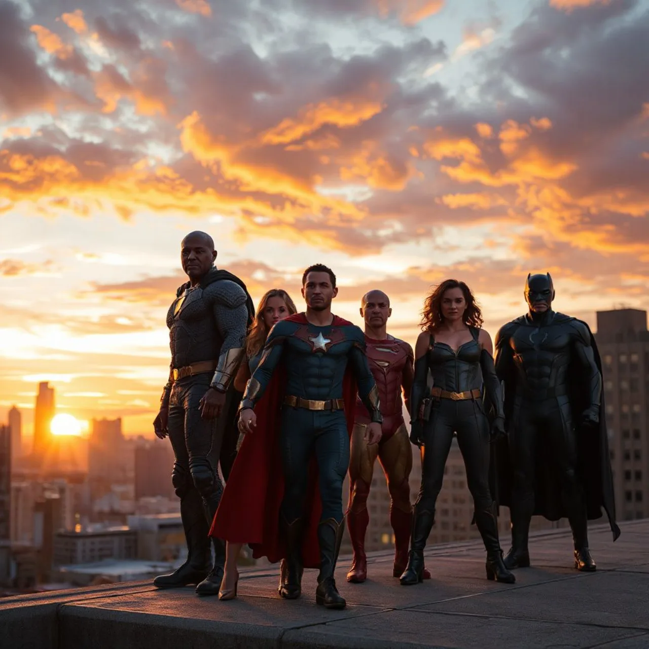 Os X‑Men em pose heroica, com Professor X, Wolverine, Storm e Cyclops ao fundo, sobre o logotipo da série