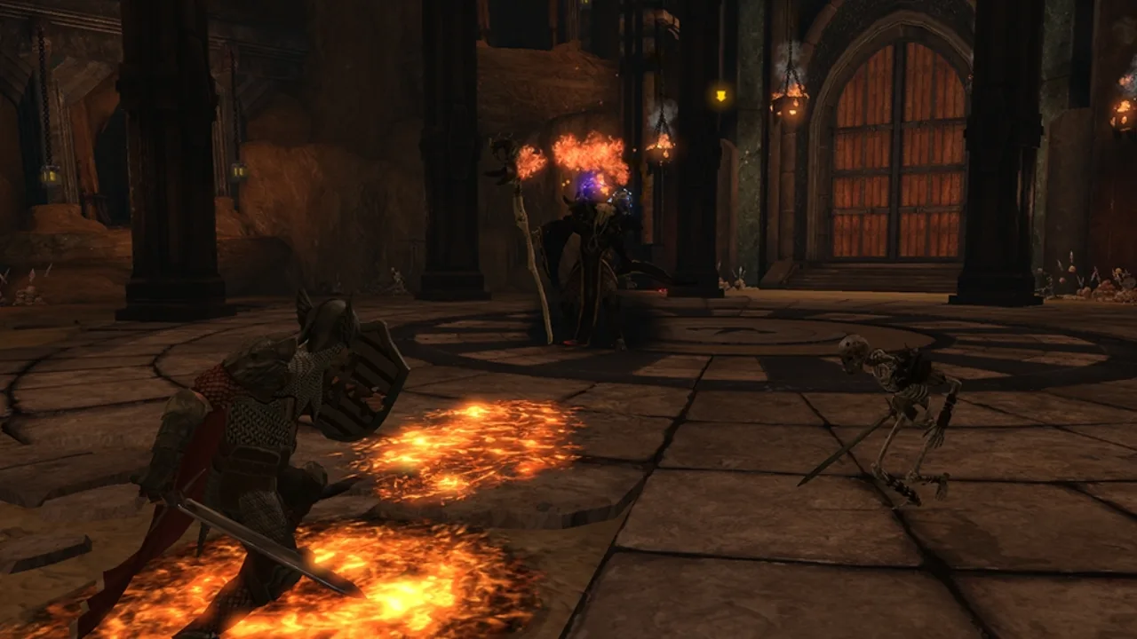 Cena do jogo Dungeons & Dragons