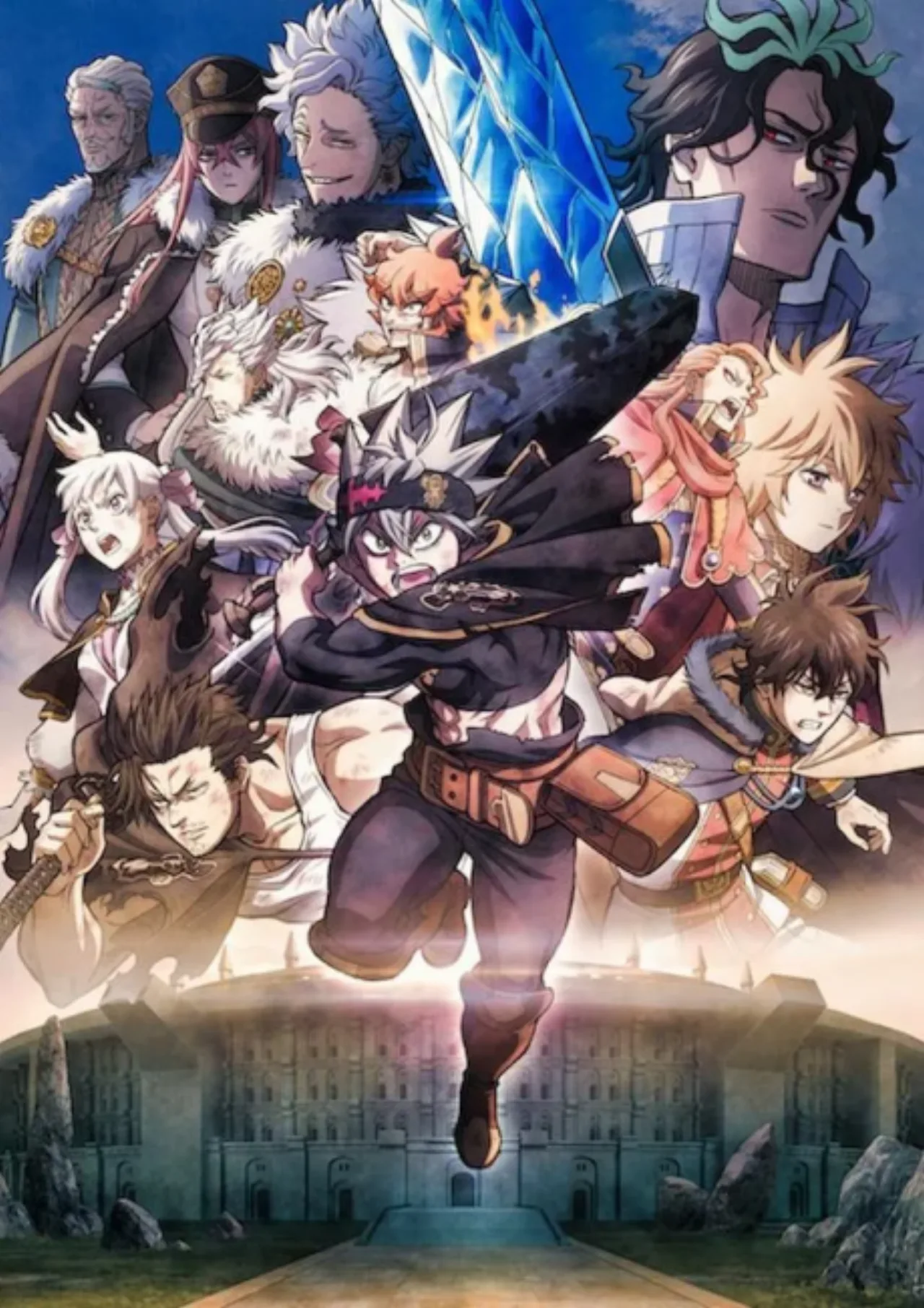 Cena do anime Black Clover