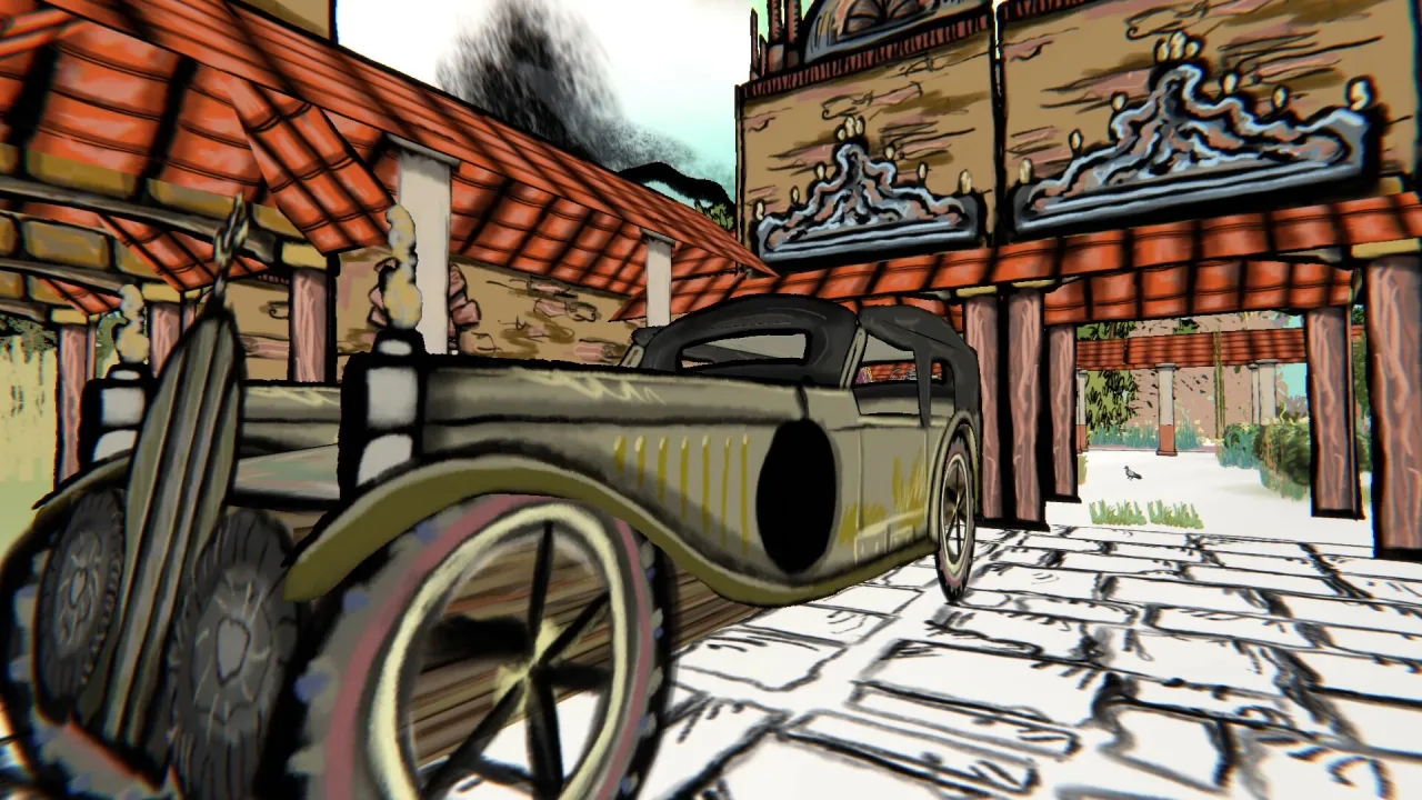 Cena do jogo Sketchy Fables