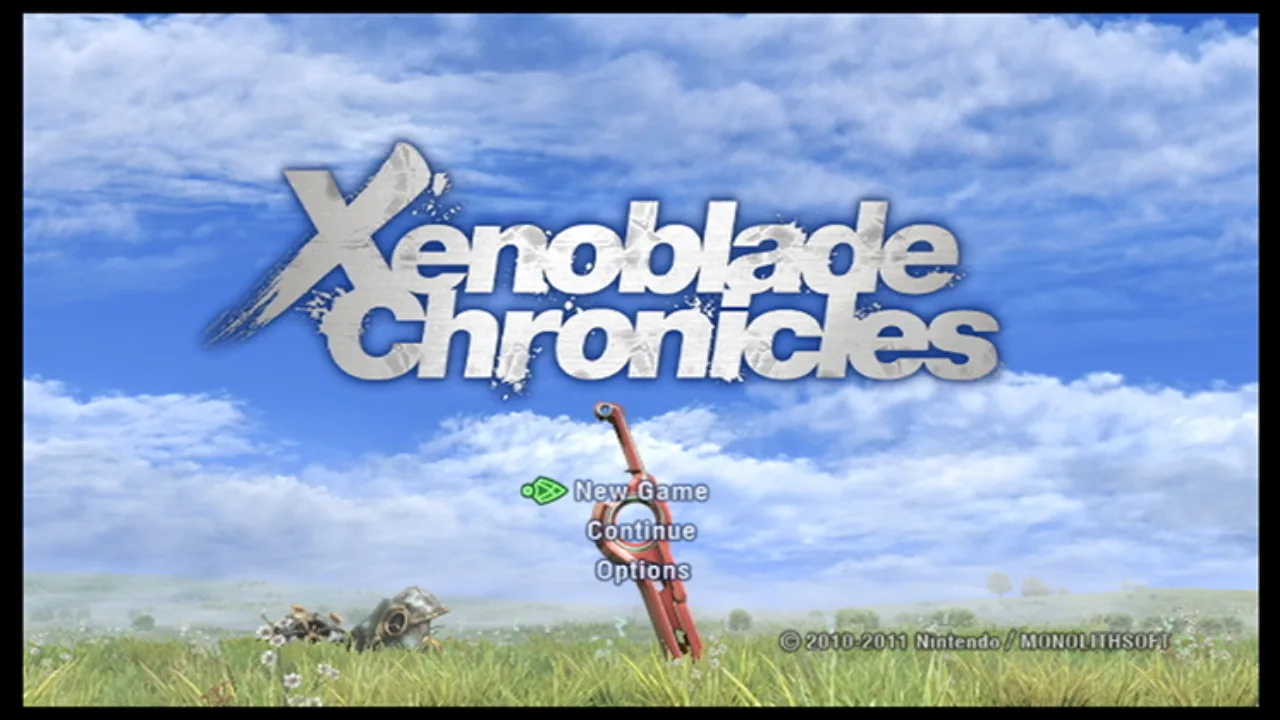 Cena do jogo Xenoblade Chronicles