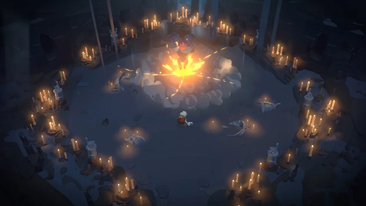 Cena do jogo Moonlighter 2