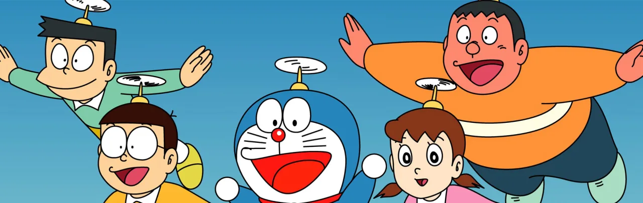 Cena do anime Doraemon