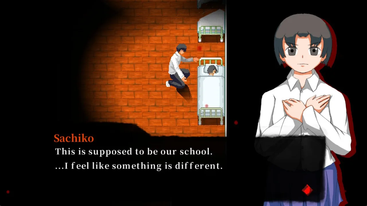 Cena do jogo Crimson Moon