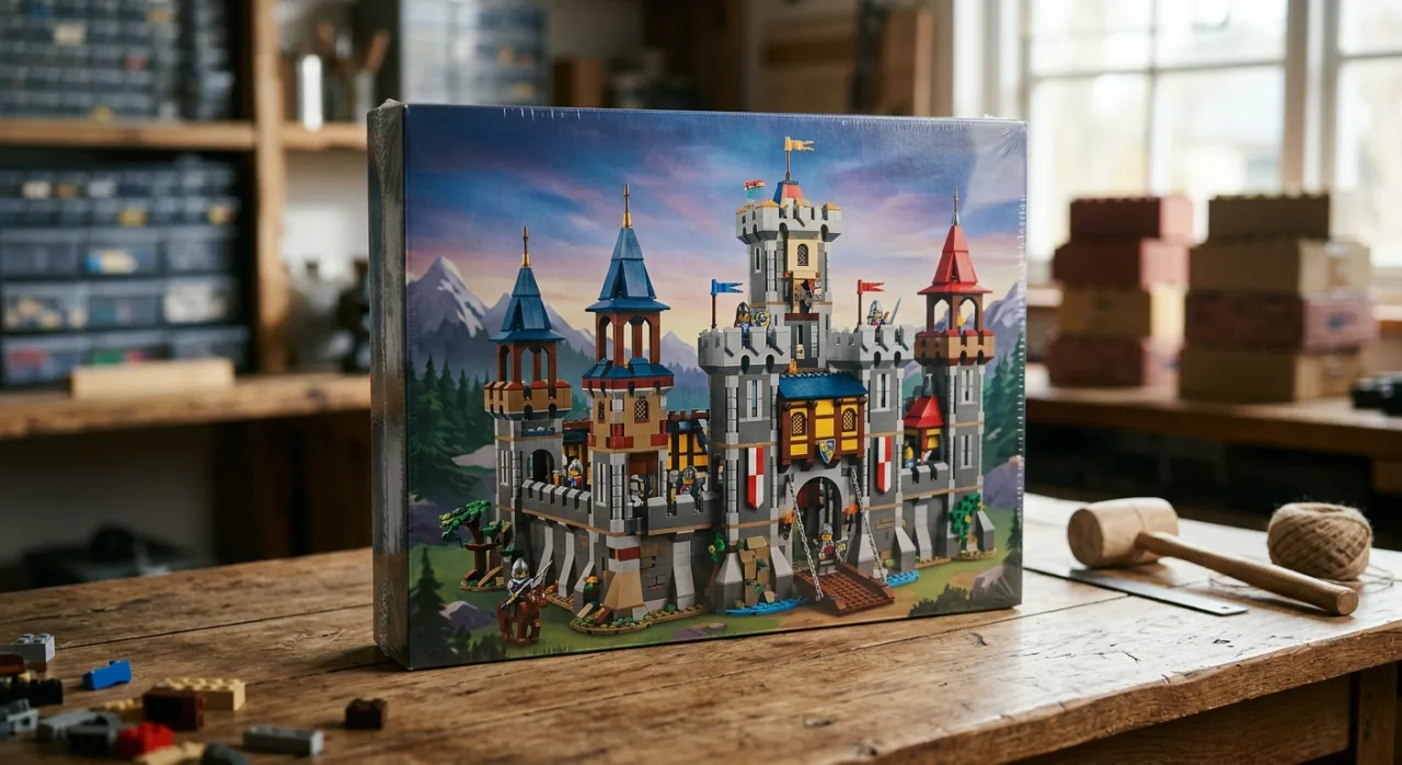 Imagem ilustrativa: LEGO Disney Castle 2016: por que está $150 abaixo do preço original?