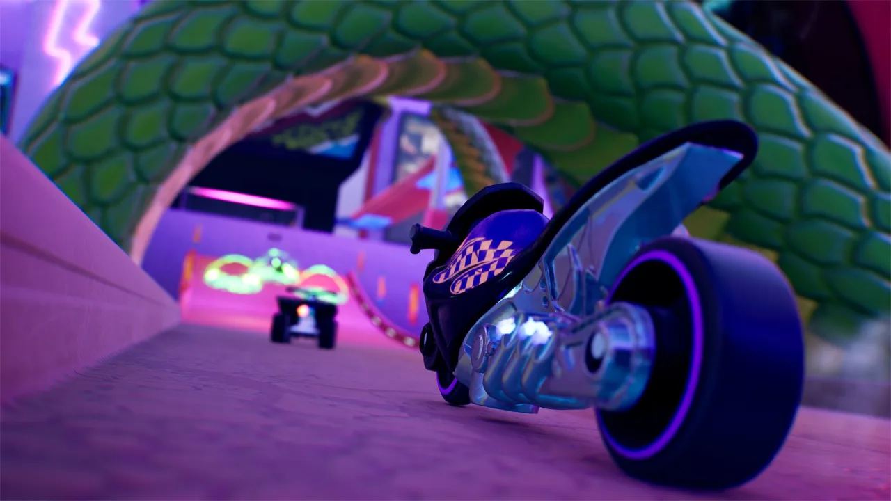 Cena do jogo Hot Wheels
