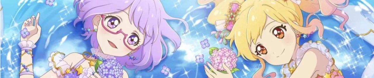 Cena do anime Aikatsu Stars!