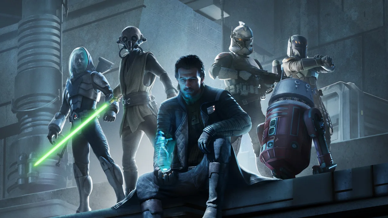 Cena do jogo Star Wars Zero Company