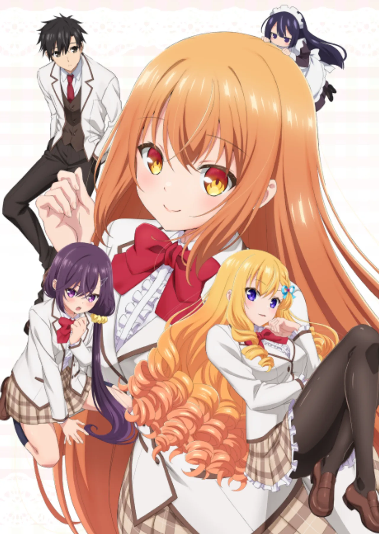 Cena do anime Rich Girl Caretaker