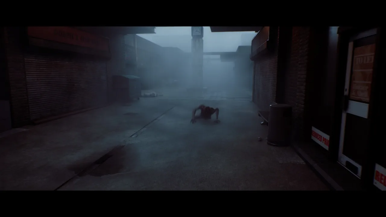 Cena do jogo Silent Hill: Townfall