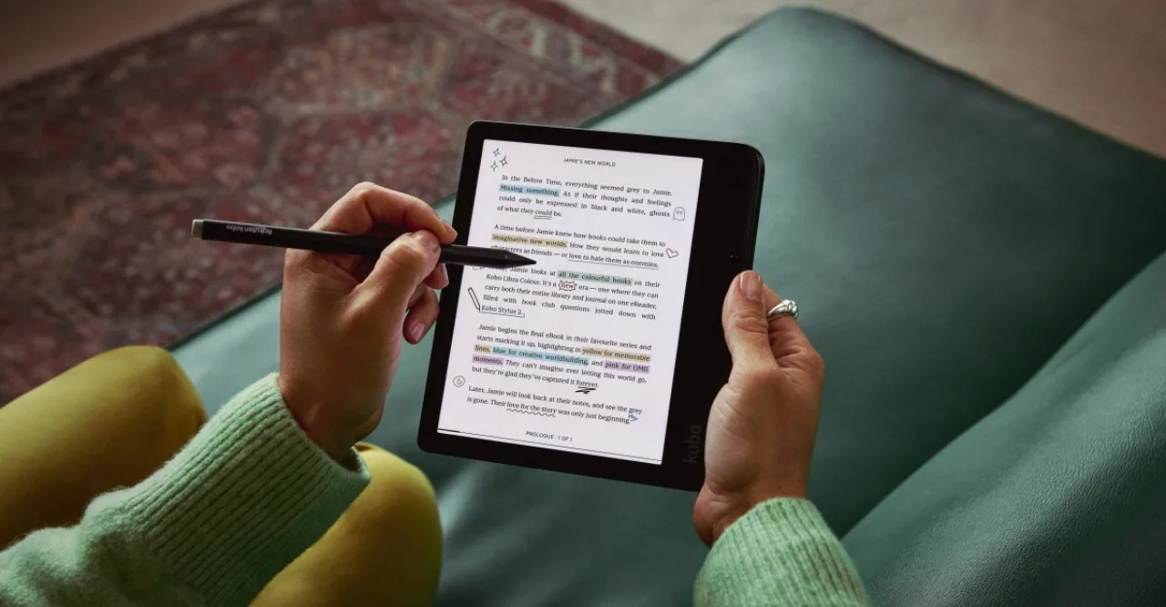 Imagem ilustrativa: Kobo Libra Colour volta a $229,99 após aumento de preço