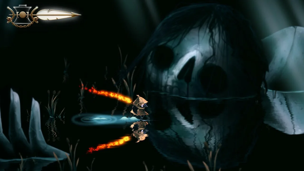 Cena do jogo Well Dweller