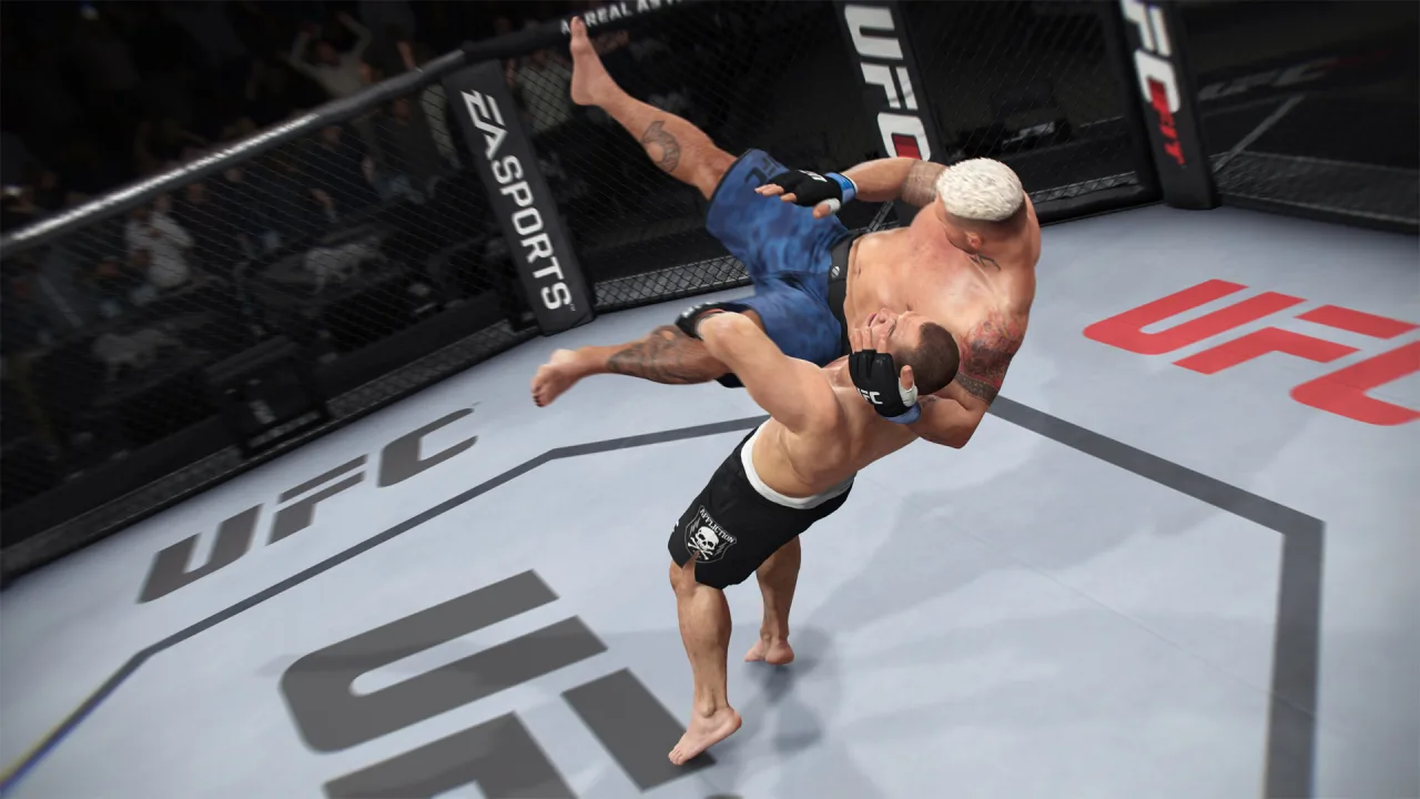 Cena do jogo EA Sports UFC 6