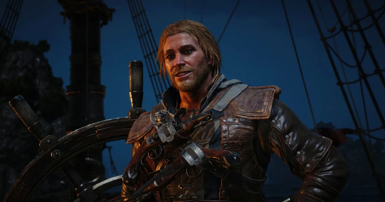 Imagem ilustrativa: Assassin’s Creed Black Flag Resynced: Kraken wheel sai barato e blowpipe escondido — o que muda?