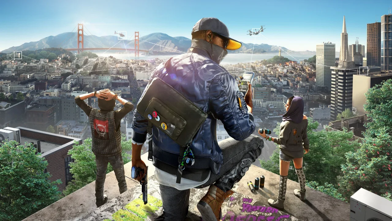 Cena do jogo Watch Dogs 2