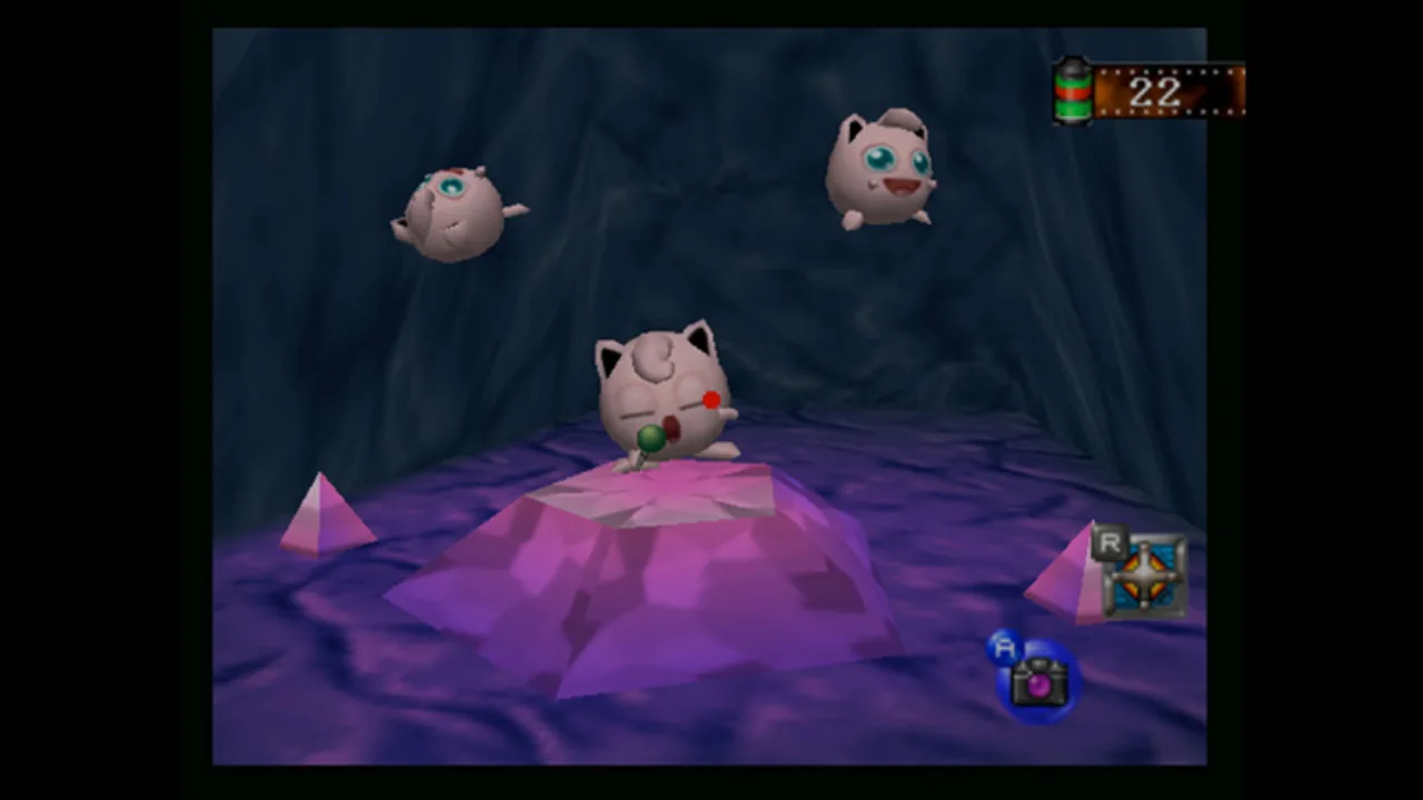 Cena do jogo Pokémon