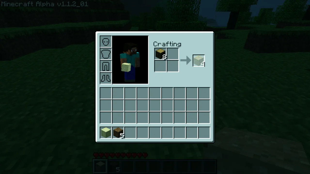Cena do jogo Minecraft