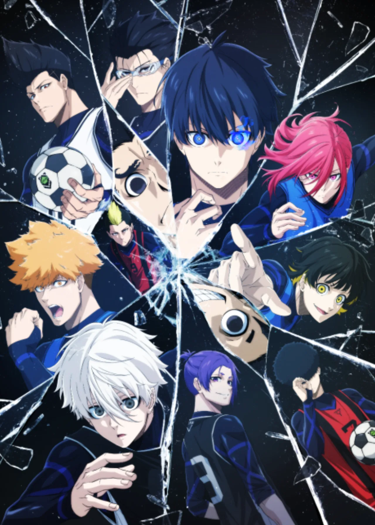 Cena do anime Blue Lock